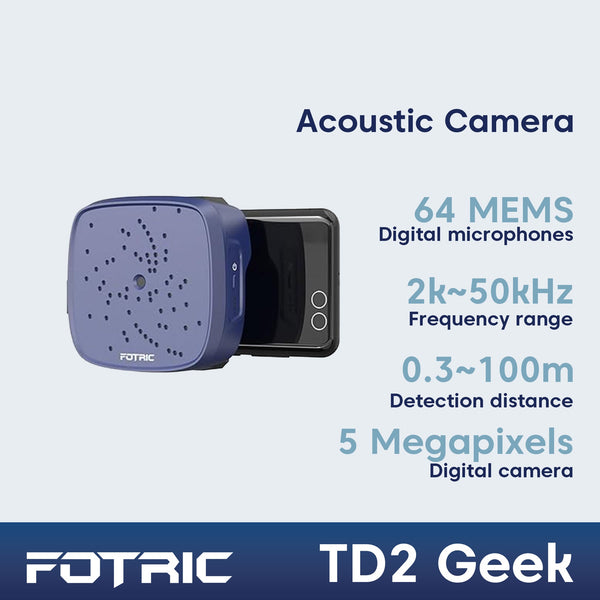 FOTRIC TD2 Geek Imágenes Acústicas Portátiles