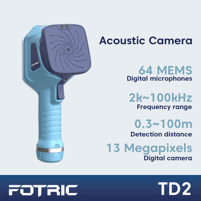 Cámara de Imágenes Acústicas FOTRIC TD2